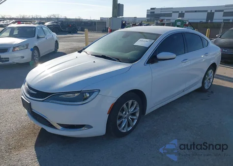 2015 Chrysler 200 C z USA, uszkodzony, nr VIN 1C3CCCCG5FN706590